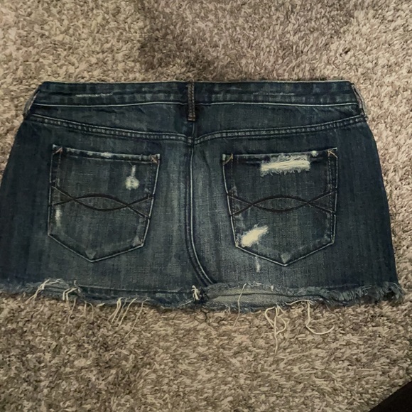 Abercrombie jean mini skirt - Picture 2 of 2